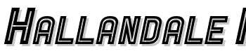 Hallandale-Inline-Sc-It-Jl font